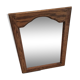Mirror wood mustache 55x73