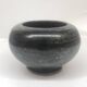 Glazed ceramic vase signed Pitot