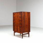 Large Scandinavian chest of drawers in rosewood Denmark 1960