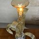 Murano glass sculpture lamp – attributed to Galliano Ferro, 1970s