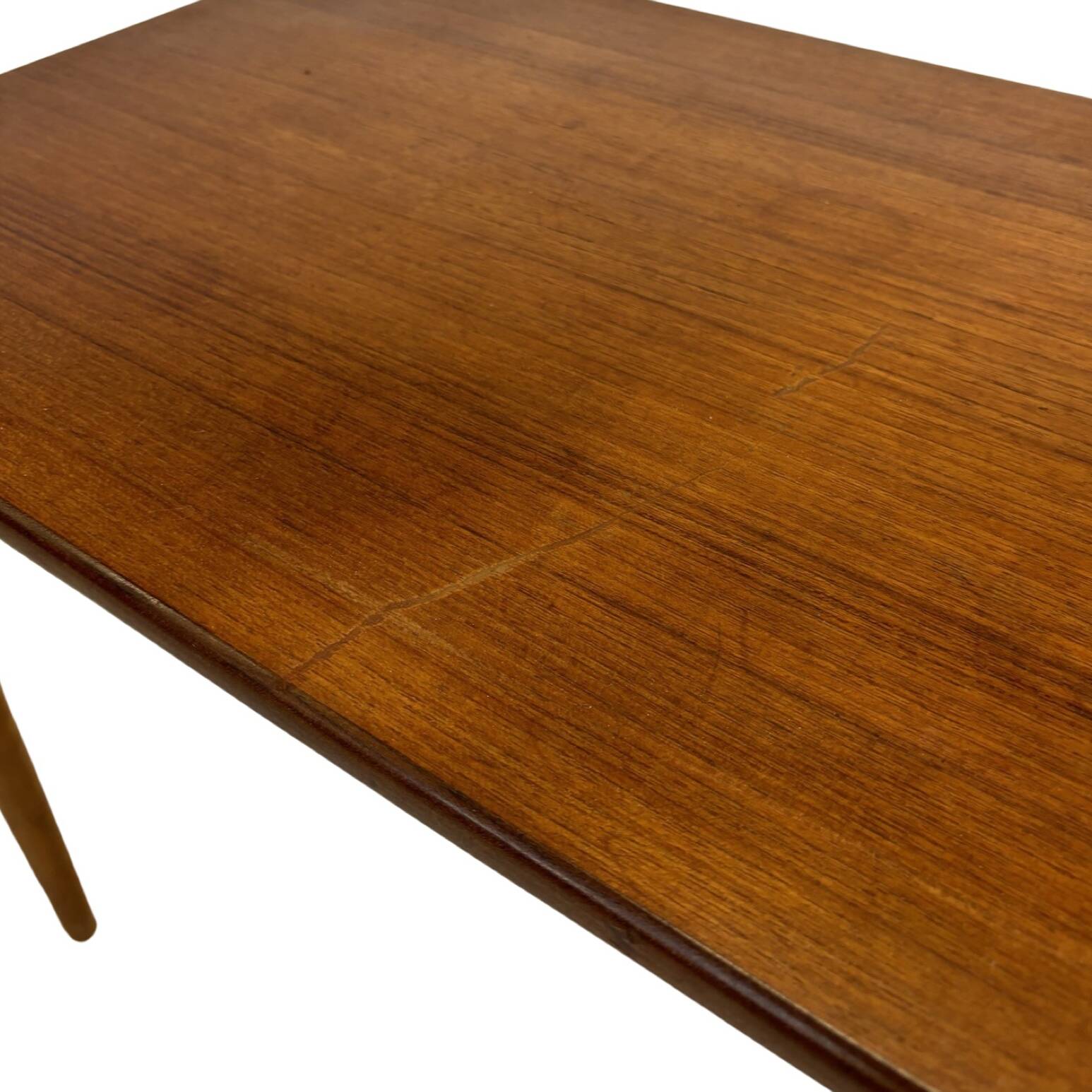 Vintage side tables nesting tables 1960s teak design