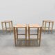Lot de 4 tabourets de bar design italien Vincent Billiani