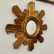 Vintage sun mirror, Italy 1950s