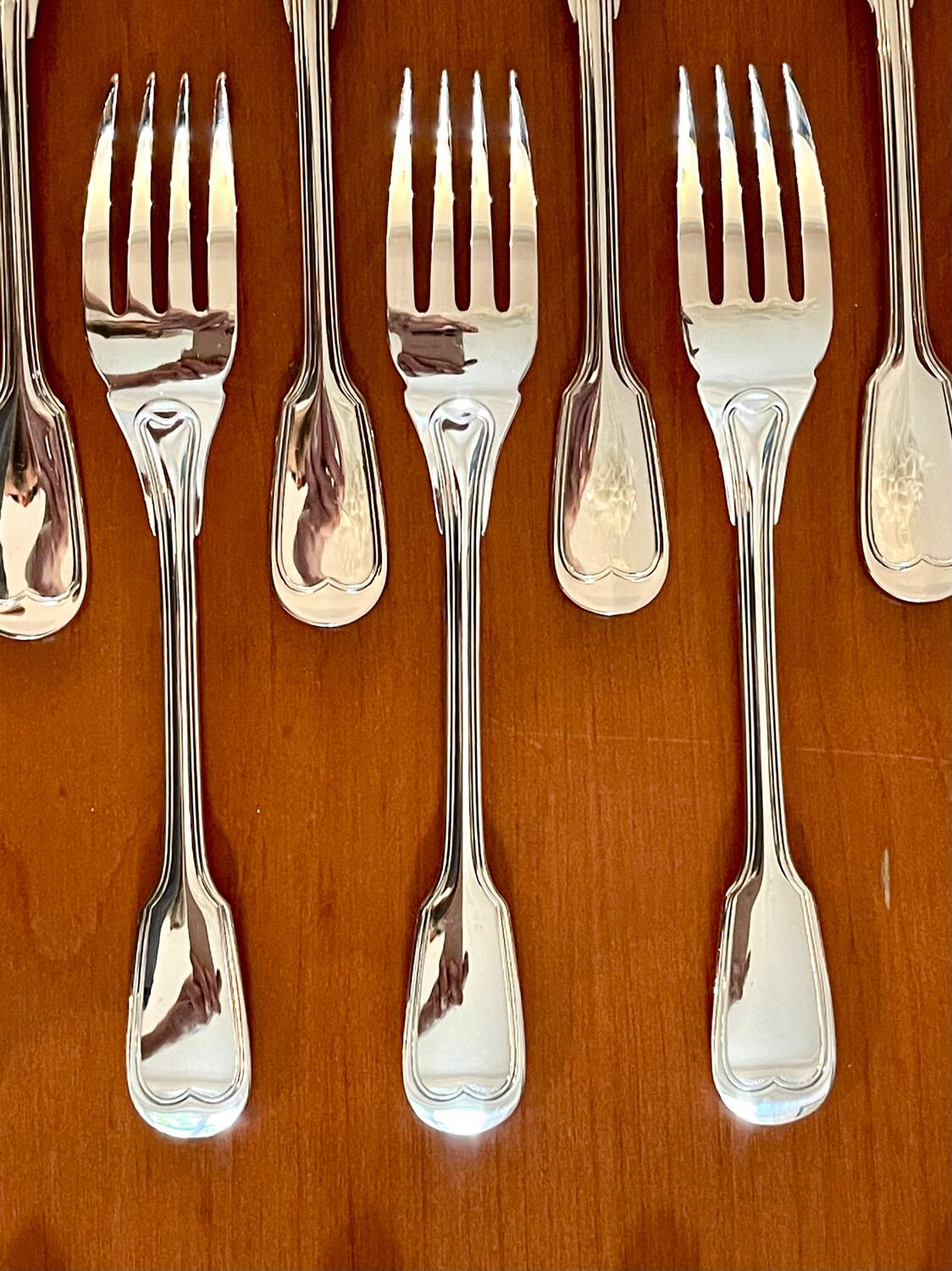 Christofle Chinon, fish cutlery, serving cutlery