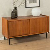 Buffet en placage de noyer, années 50