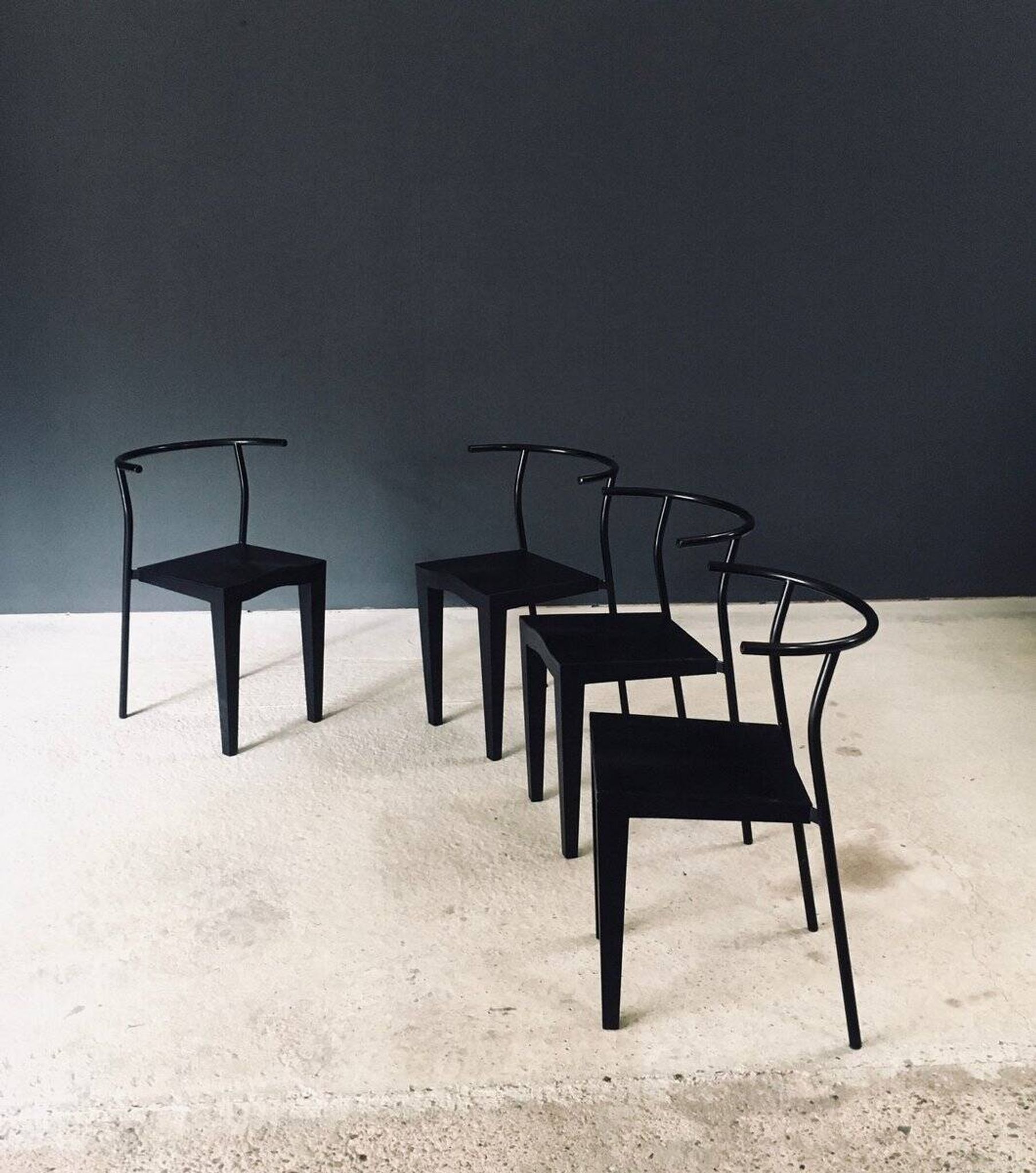 Postmodern Dr. Glob Dining Chairs by Philippe Starck for Kartell, Italy, 1980s, Set of 4