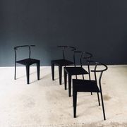 Postmodern Dr. Glob Dining Chairs by Philippe Starck for Kartell, Italy, 1980s, Set of 4