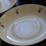 8 Guy Degrenne plates, “sweet and salty” model
