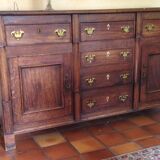 Buffet of the XIXth century mahogany and oak