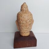 Terracotta Buddha Head