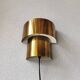 80s metal wall lamp