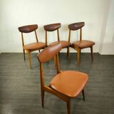 4 Sièges Mod.Ingrid de Stella Mobilier 1960