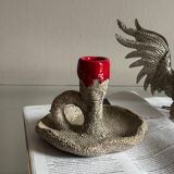 Francis Triay ceramic candle holder