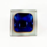 Sommerso Murano Glass Catch-All by Flavio Poli for Seguso, Italy, 1960s