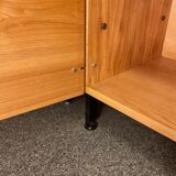 Modular bookcase with vintage wardrobe 60