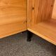 Modular bookcase with vintage wardrobe 60