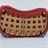 1960s danish vintage 2 seater "banana" sofa