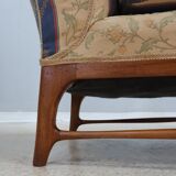 Mid century high back armchairs FRAMAR 1950s