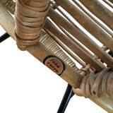 Fauteuil rotin par Rohe Noordwolde