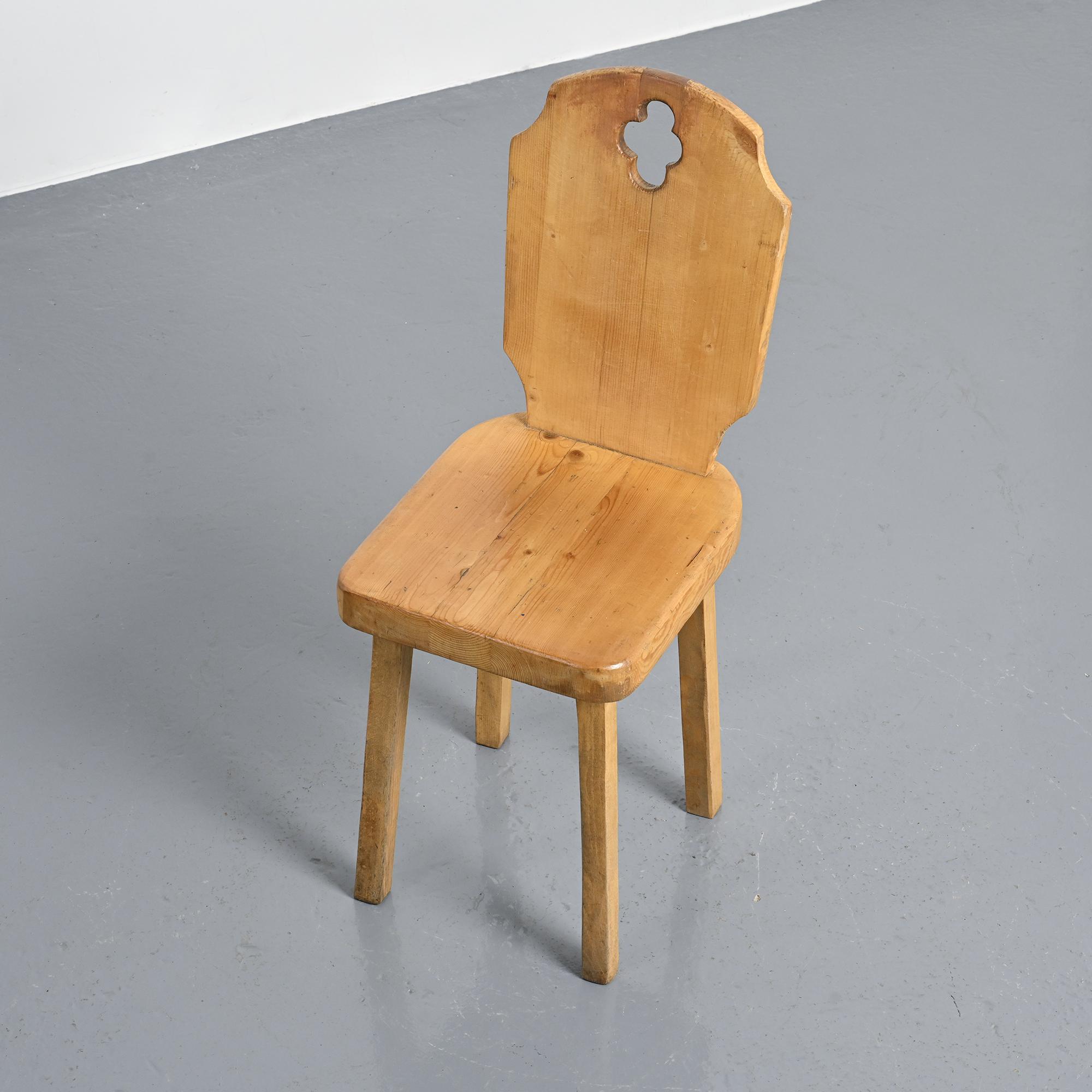Chaise par René Martin, vers 1960