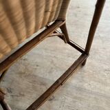 Wicker armchair
