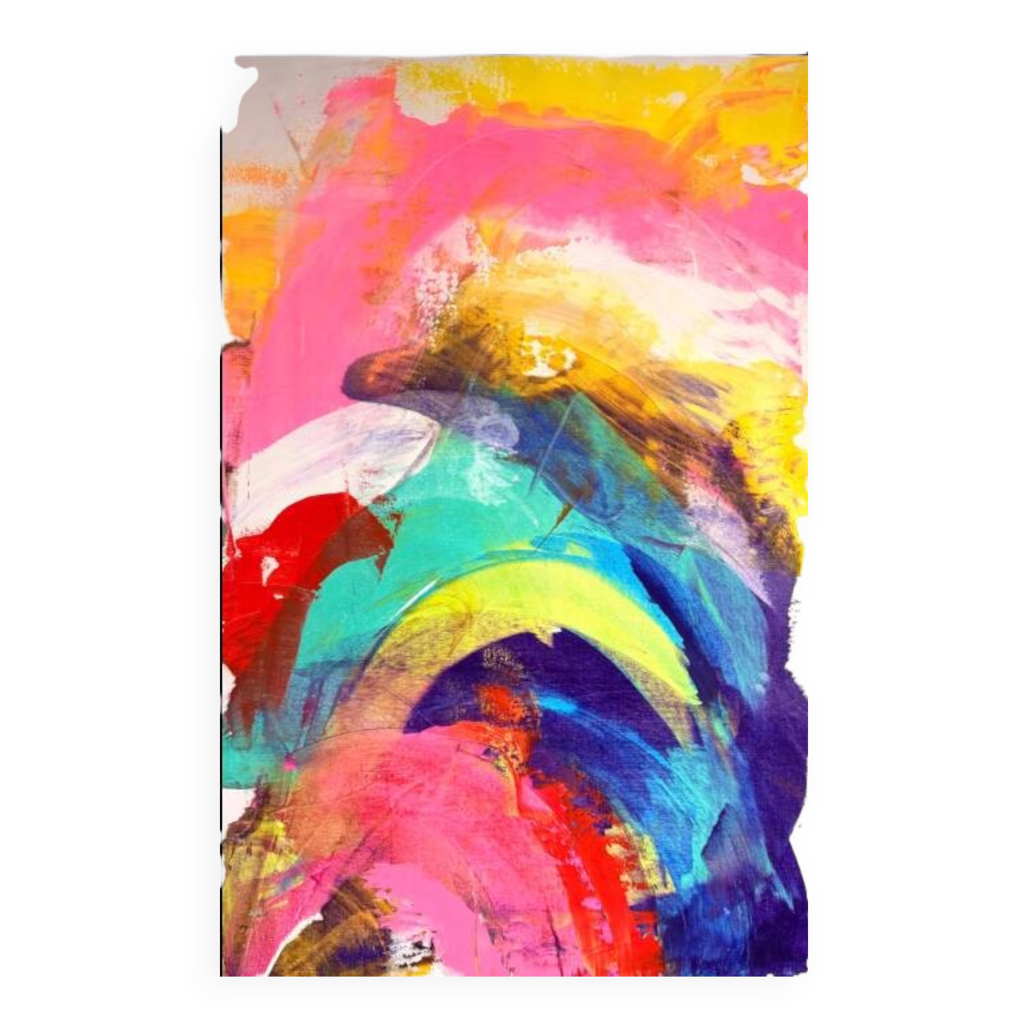 Gunnar Zyl XXL Original Painting – Abstract Street Art