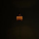 Swedish Mid Century Copper Ceiling Lamp by Hans-Agne Jakobsson, 1950s