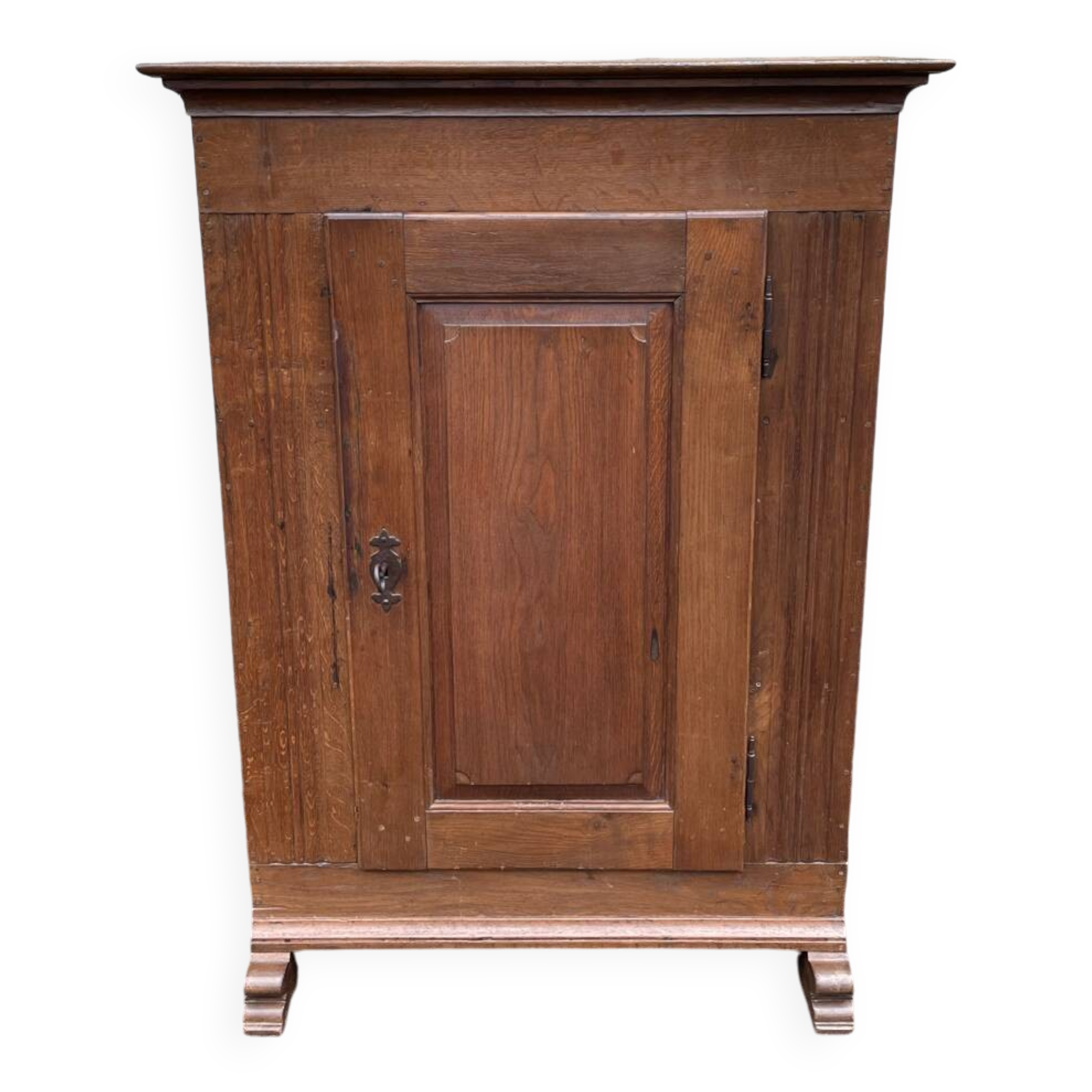 Vintage wooden furniture, jam cabinet, cupboard.