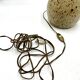 Large lamp foot earth pyrite gres of the terminal of Migeon year 70