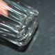 Baccarat set of 12 Art Deco cut crystal liqueur glasses star cave cabaret