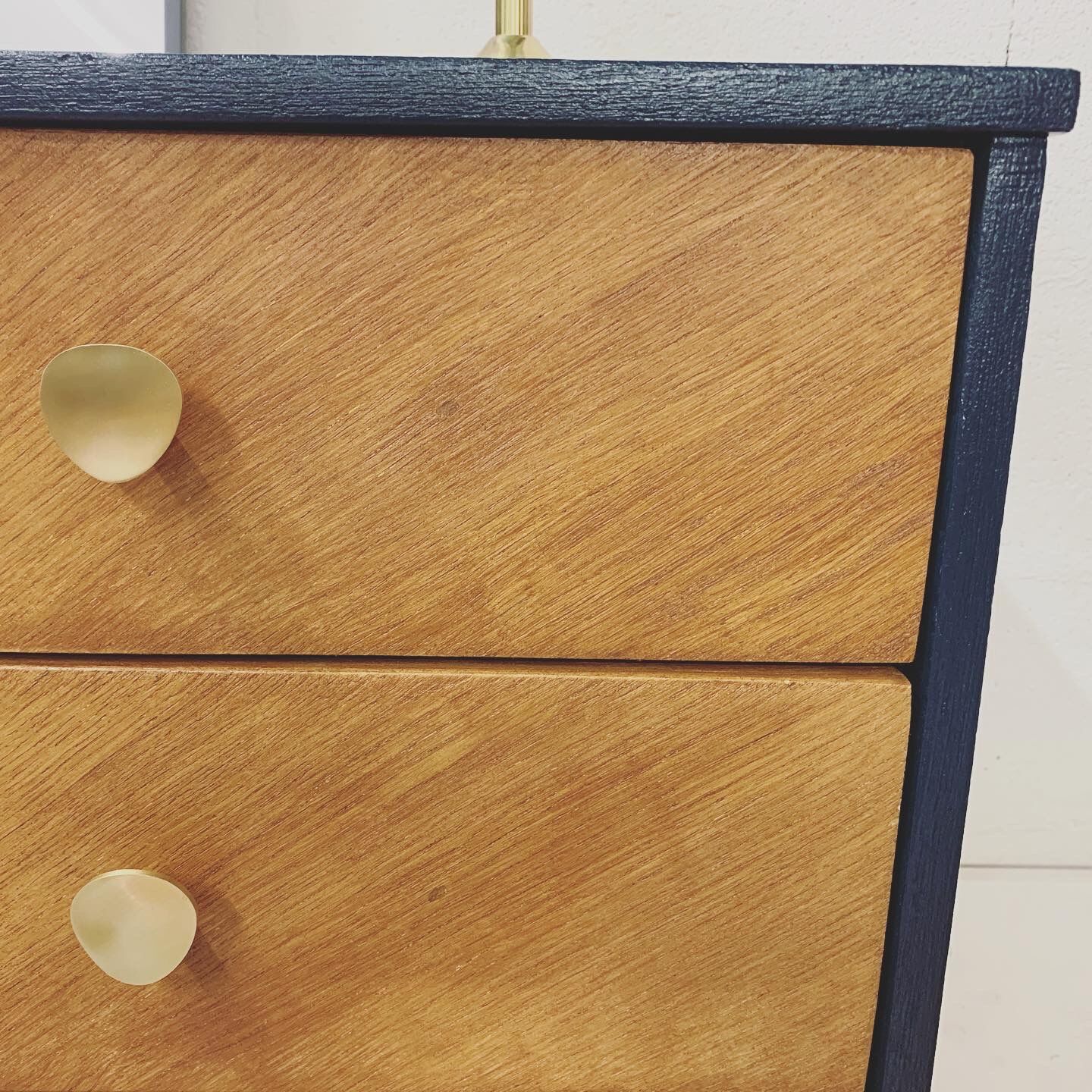 Dresser vintage duo wood / dark green