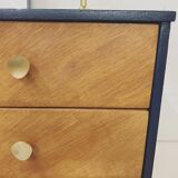 Dresser vintage duo wood / dark green