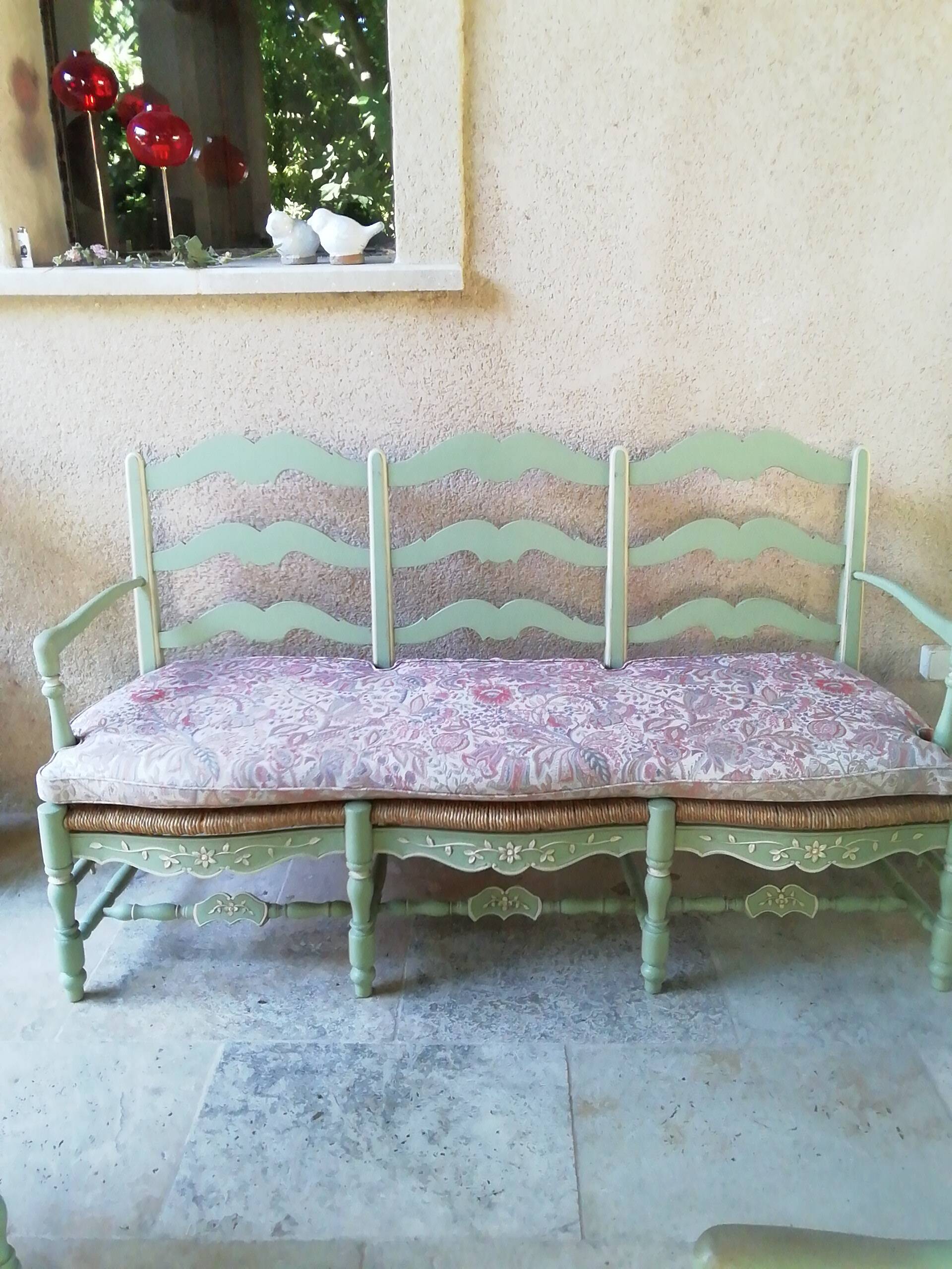 Salon radassier et 2 fauteuils