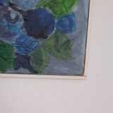 Swedish Oil on Canvas – “Blue Berries” by Martin Kallerup