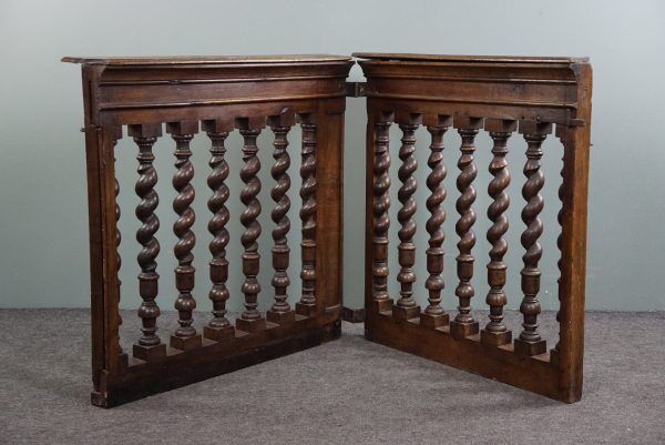 Balustrade d'église anglaise antique
