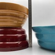 Trio of 1950s ceramic planters