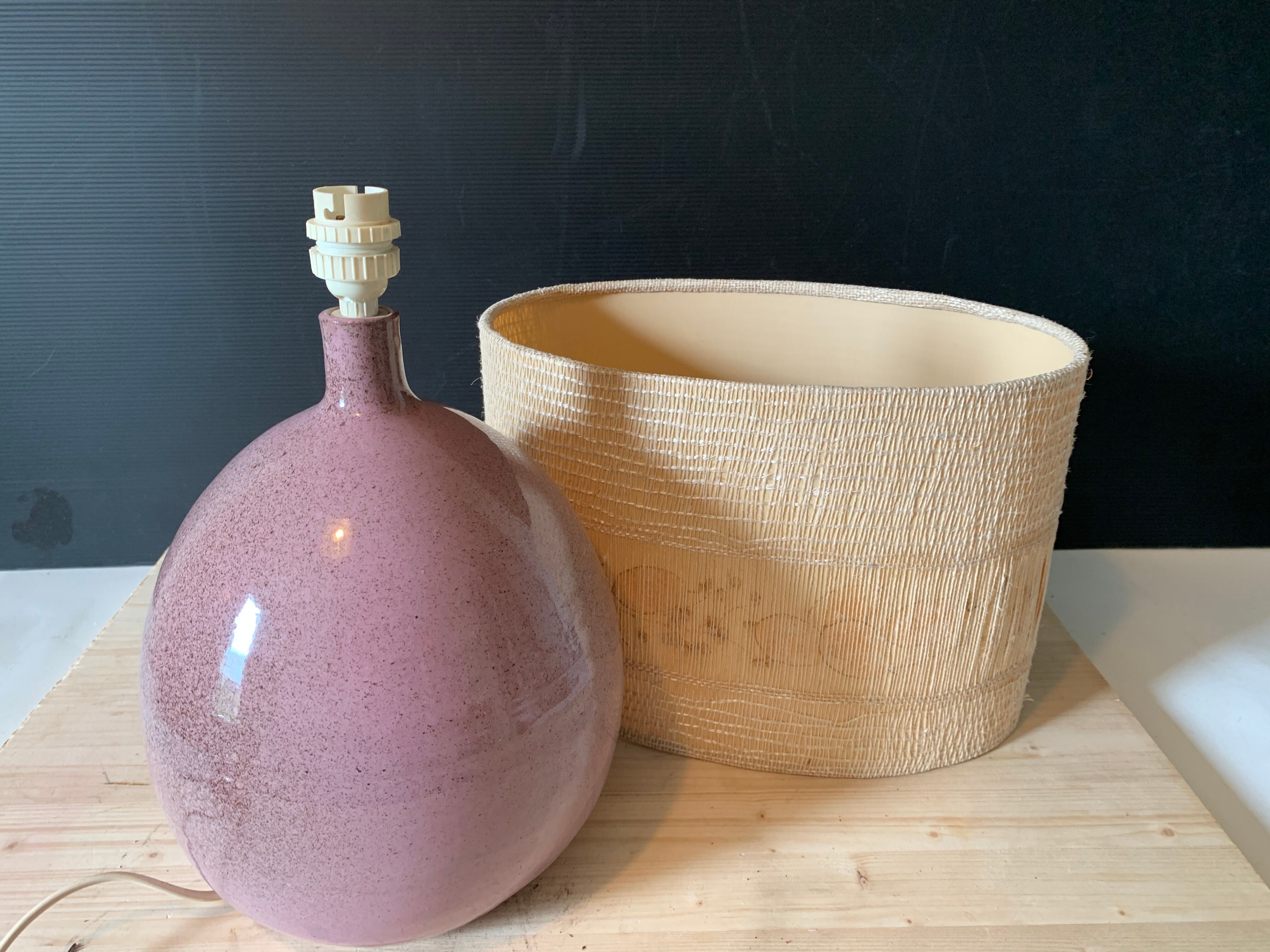 Sandstone lamp The Cyclades Anduze