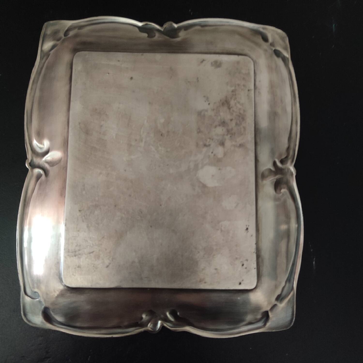 Small Gallia Christofle tray Art Deco motif