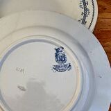 Set of 4 Austerlitz Terre de fer soup plates