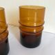 4 verres vintage