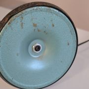 Vintage Aluminor France orange lamp from the 70s 1970