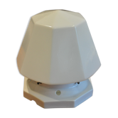 Vintage opaline and porcelain ceiling lamp