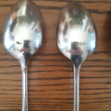 Ercuis cutlery - silver metal - forks and tablespoons