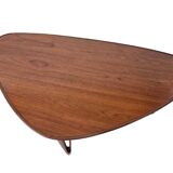 Asymmetrical coffee table 1950, Scandinavian BC Mobler