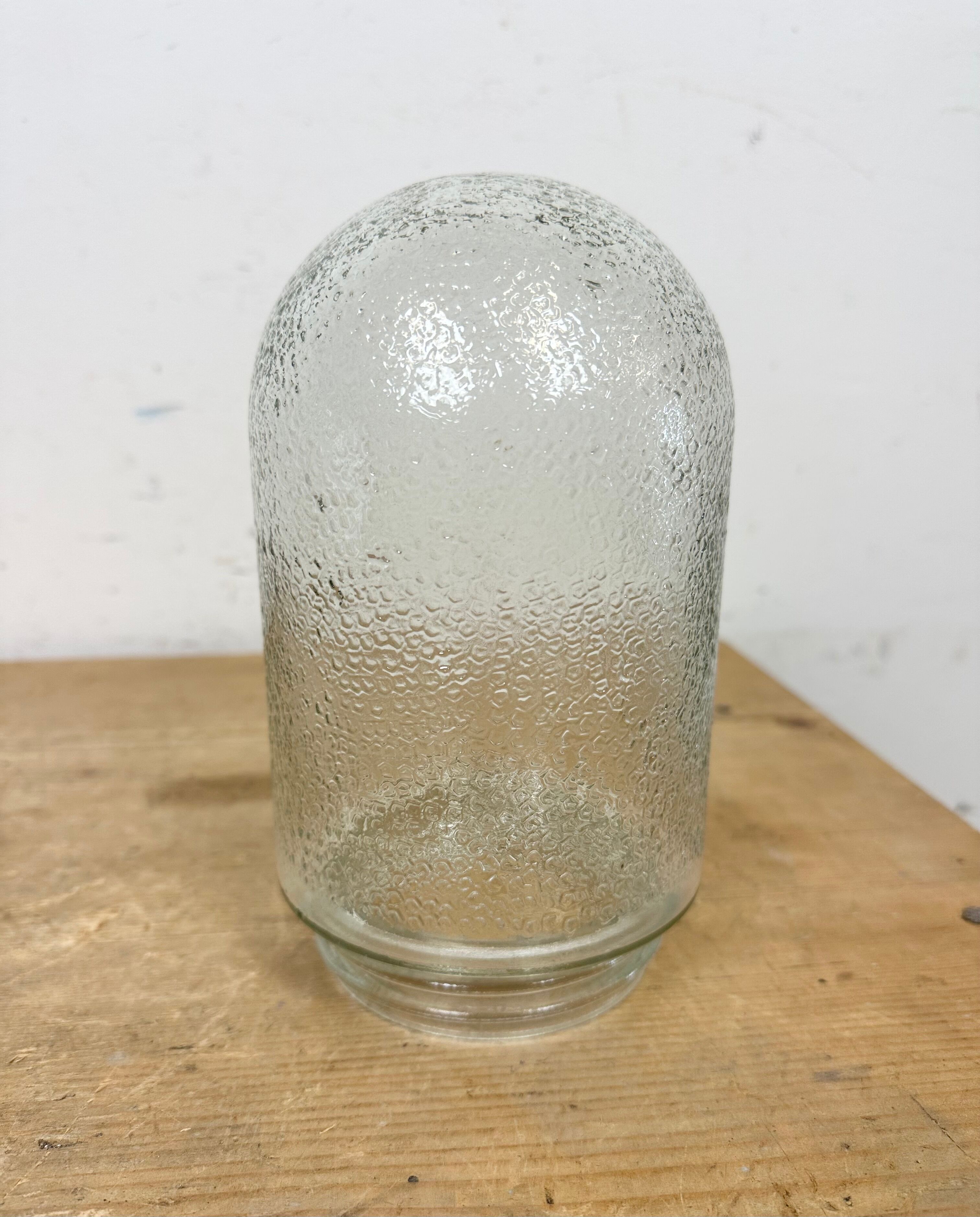 Vintage White Porcelain Wall Light, 1970s