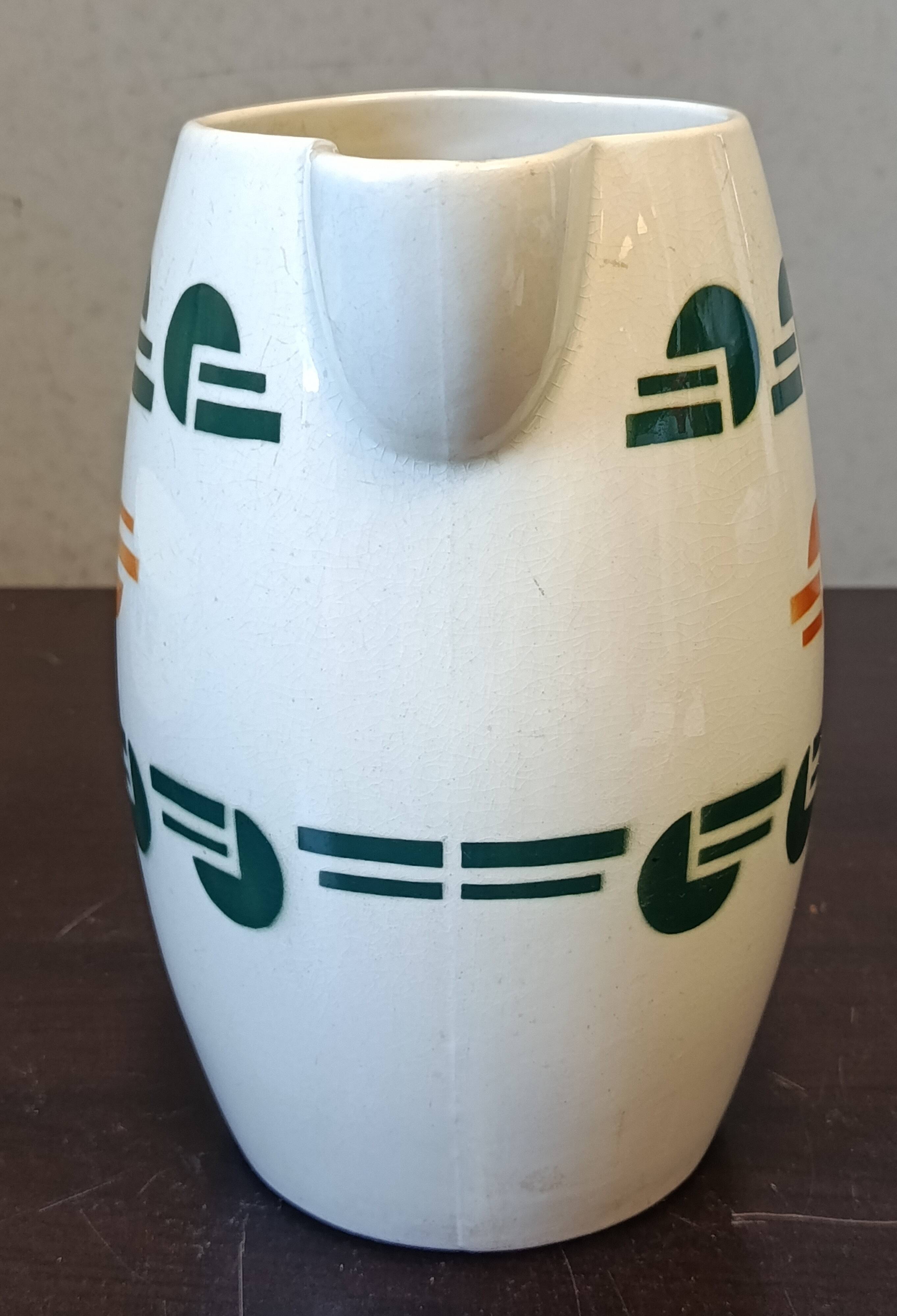 Art Deco toilet set "Pistole", Salins, E. Charbonnier