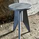 Vintage rustic style wooden stool