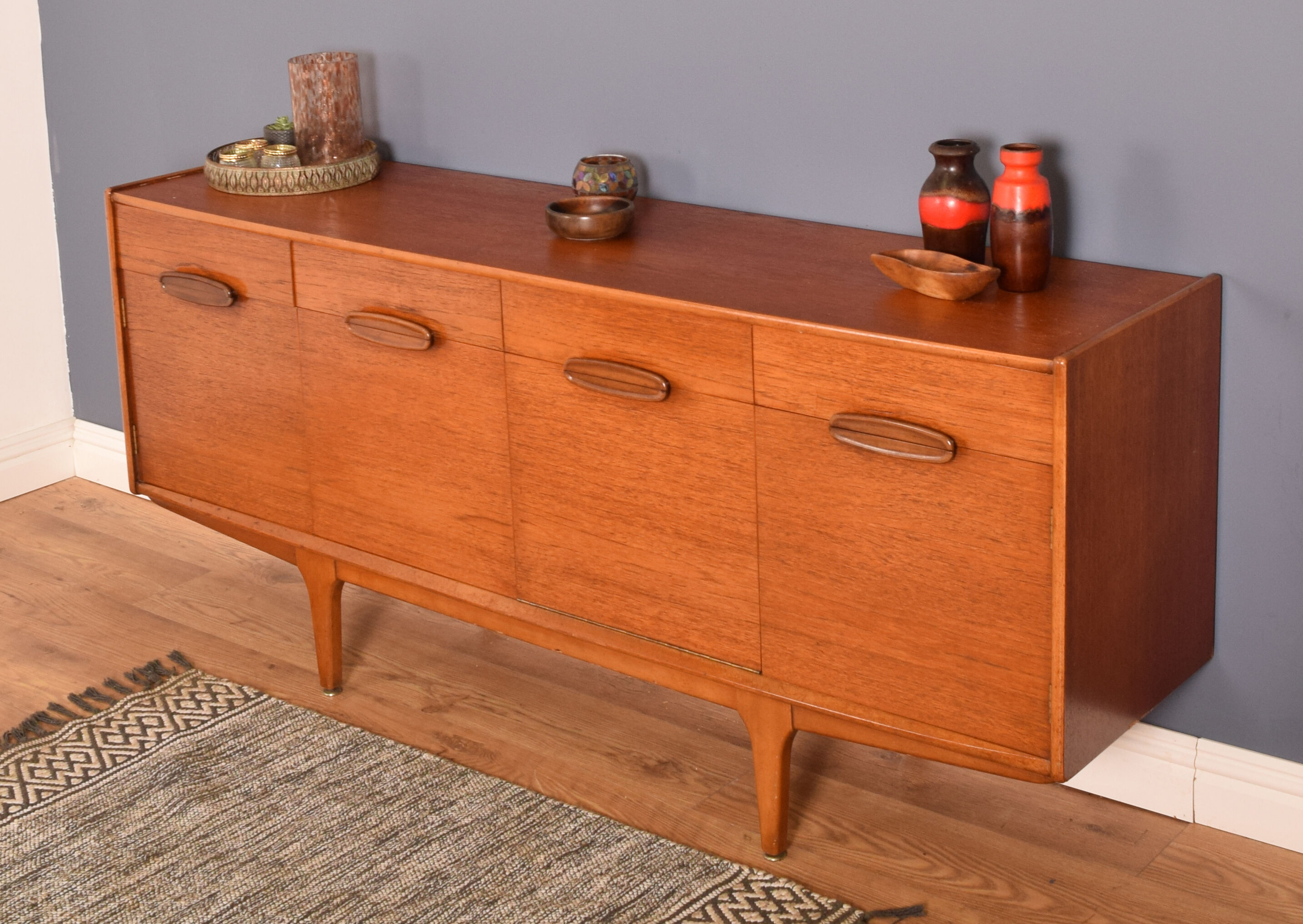 Restored Teak 1960s Jentiqiue Retro Sideboard