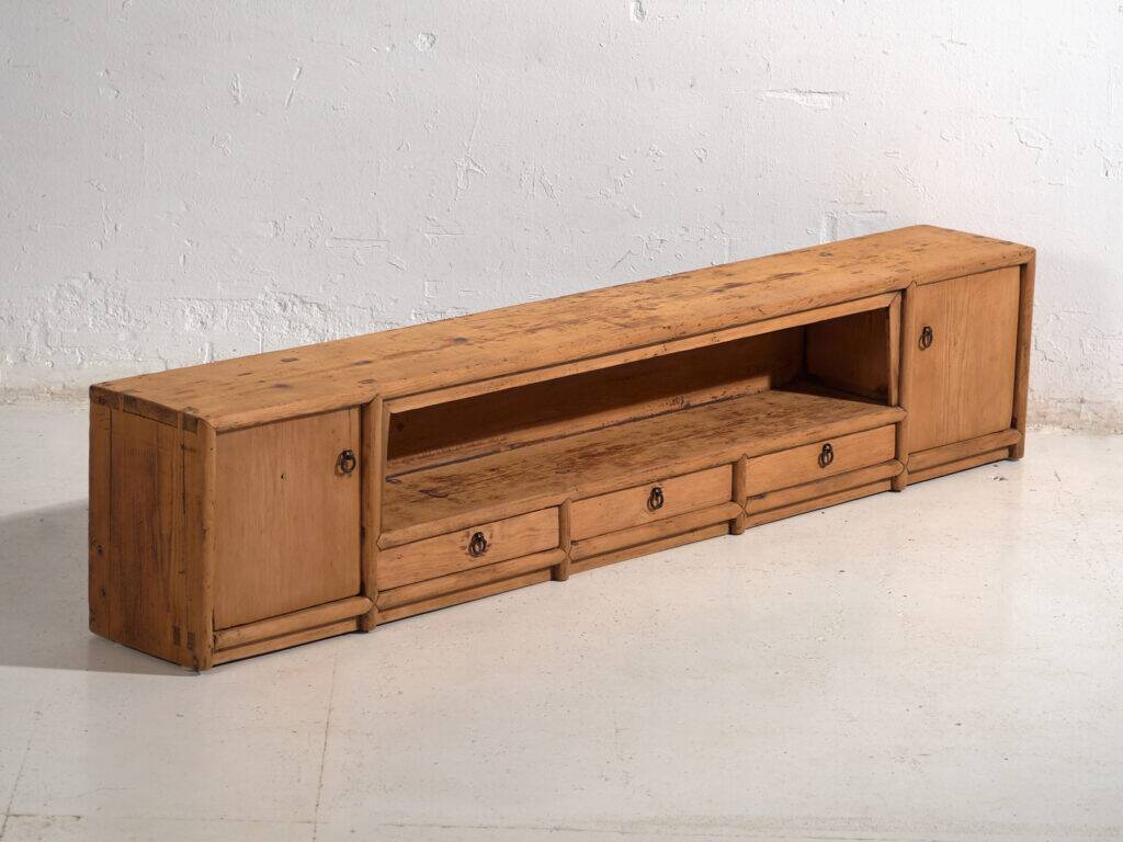 Old pine wood buffet – China, c.1930