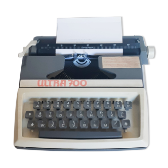 Typewriter for children "ultra 700", toy, vintage